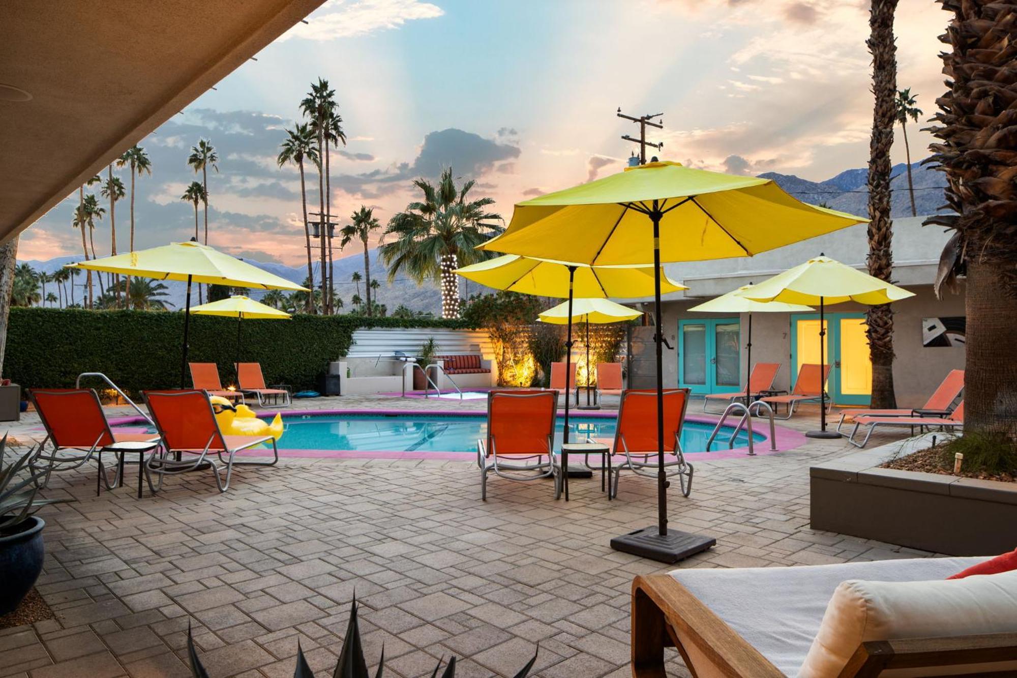 El Noa Noa Hotel Palm Springs Exterior foto