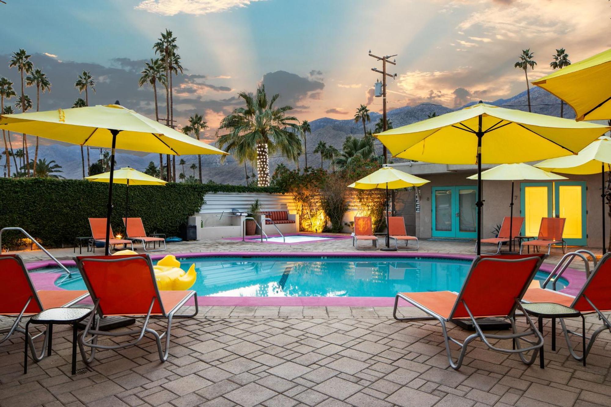 El Noa Noa Hotel Palm Springs Exterior foto