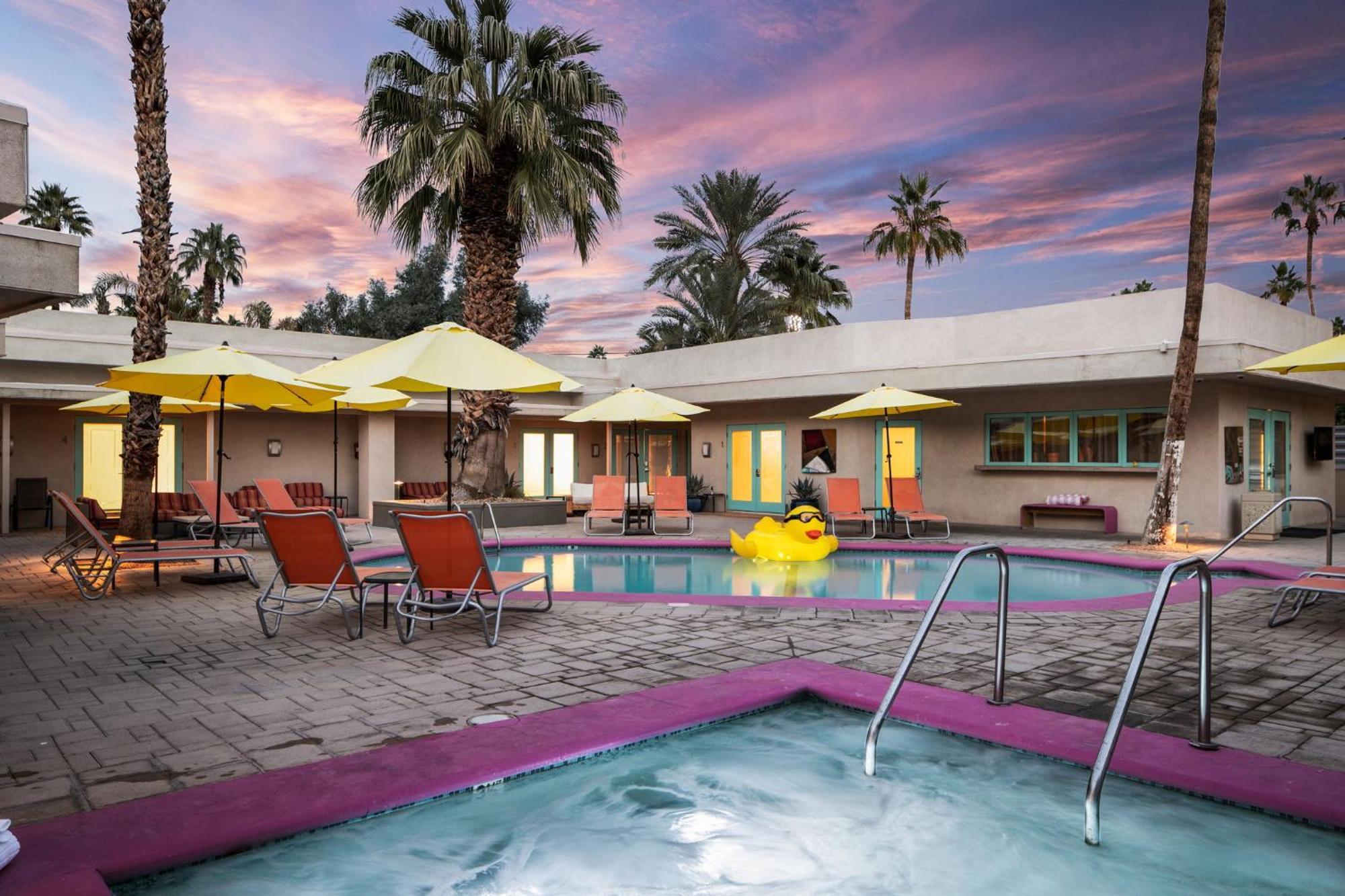 El Noa Noa Hotel Palm Springs Exterior foto