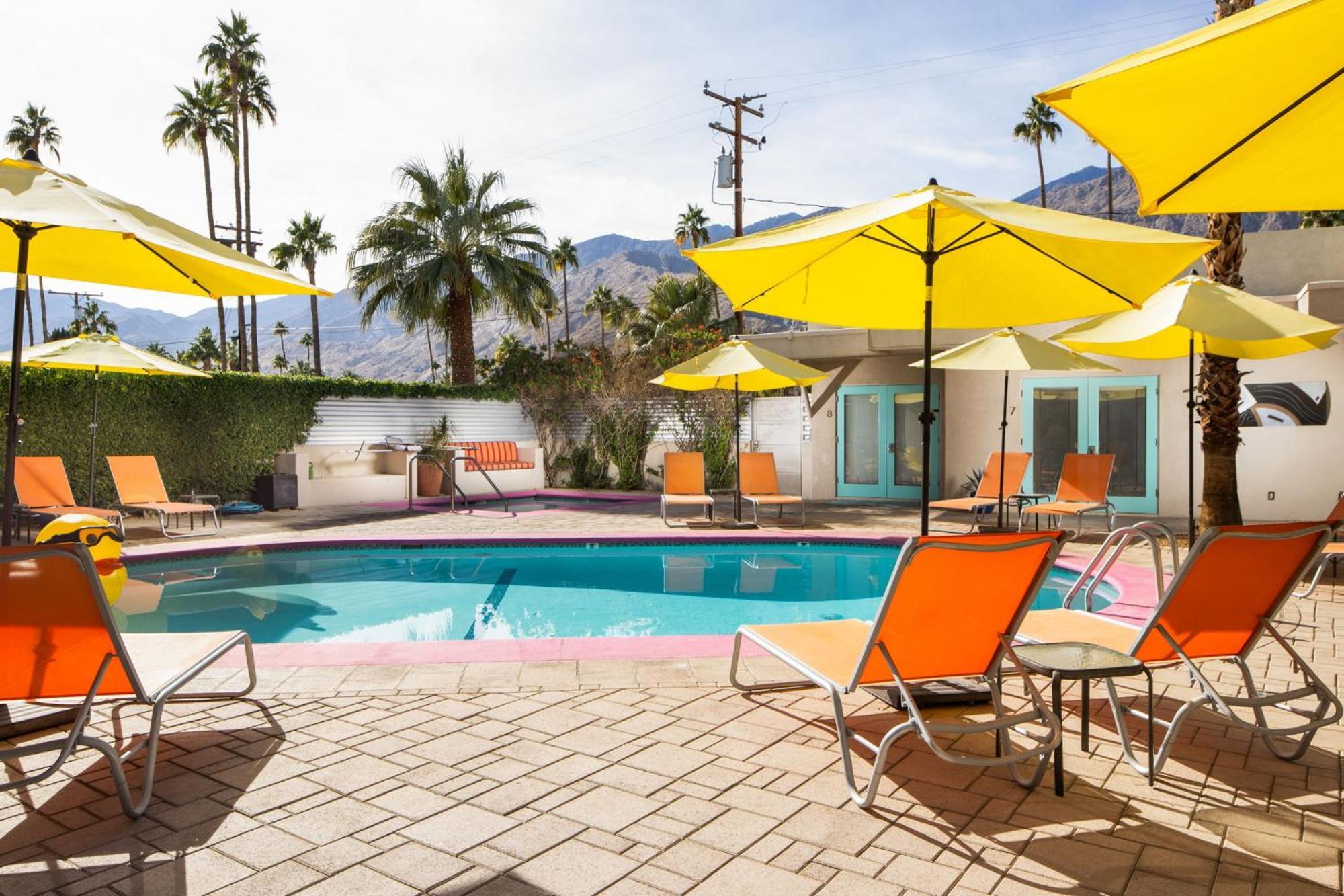 El Noa Noa Hotel Palm Springs Exterior foto